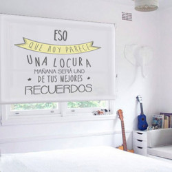 Youth rolls with a print and with the inscriptions I'm waiting for you