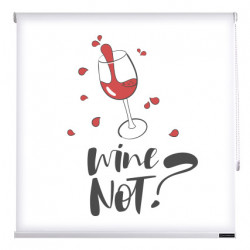 Printed rolls with the writing Why not, youth, for the kitchen, Why not