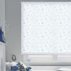 Shutters on the windows to the Children's room