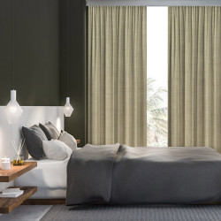 Nieprzezroczyste zasłony hotelowe, protipopalne