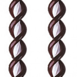 Außentürblatt Spirale, PVC  Außentürblatt Spirale, PVC