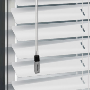 Duurzame aluminium jaloezieën met 50 mm brede lamellen