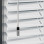 Persianas de aluminio duraderas con Listones de 50 mm de ancho