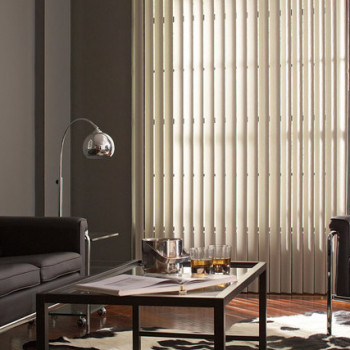 Cortinas verticais de luxo de tela