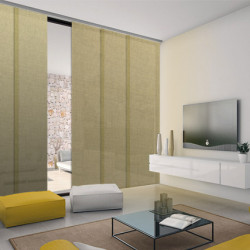 Paneles japoneses de lino, cortinas japonesas, paneles japoneses