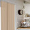Los paneles japoneses para la cocina el estilo retro y británico, printi en los tonos cálidos con los matices del azul y el rojo