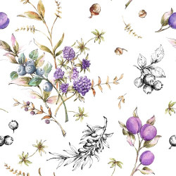 Шторы для кухни, цветочки