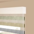 Bestel Blinds day-night met metallic effect in zilver en goud tinten tegen fabrieksprijzen