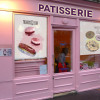 Buy Fabric rolls for cafe, kitchen, office with print, donut, coffee at Factory Prices