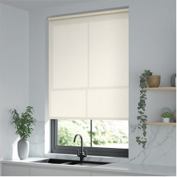 Roller Blinds, Translucent recycled Capri fabric made from plastic bottles collected in the seas and oceans