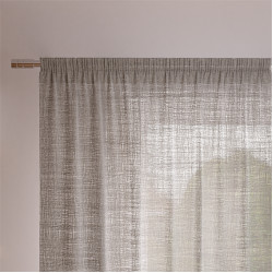 Blackout curtains on windows, protection from external light