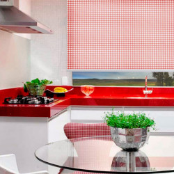 Rolls with a checkered print