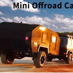  Жилой прицеп для внедорожника, Кемпер прицеп спальное место одноосная подвеска 17 колеса проходимость на любой местности