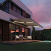 Fábrica para la producción de Toldos a Precios de Productor Pida El dosel SmartSun se completa con motor y lienzo acrílico LED 3x2 m color gris piedra. Toldo para Terraza, balcón, soportes de pared incluidos a precios de fábrica