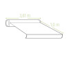 100 cm +261,36 €
