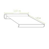 125 cm +292,82 €