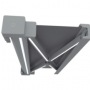 Marquesa con luz LED en Caja, hombro, toldo Cofre Aland