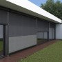 Pantalla de seguridad vertical, cortina, toldo vertical Screen Nimbus