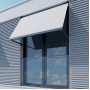 Dossel de tecido vertical com ângulo intercambiável de até 180° toldo, toldo punto recto habitual