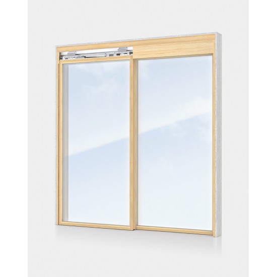 Pida Sistema de ventana de madera deslizante sin umbral Fly Light, m2 a precios de fábrica