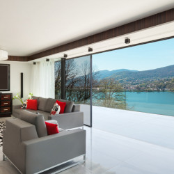 Threshold-free sliding Aluminum window system Fly Light, m2