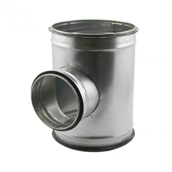 Encomende Tê galvanizado 200/150, metal 0,55, produtos moldados, sob medida, para ventilação, aspiração, sistemas de ar condicionado a preços de fábrica