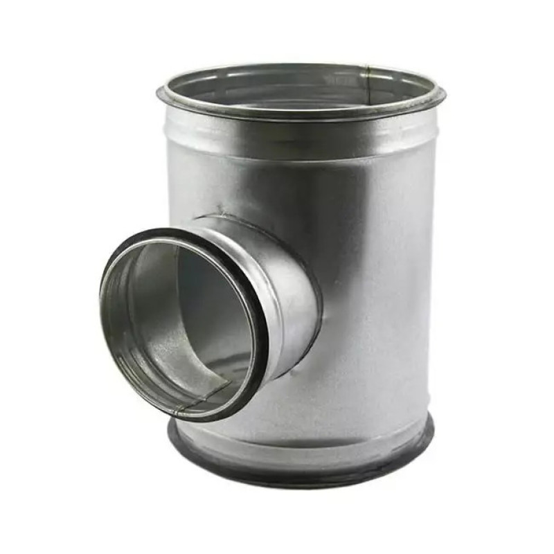 Pida Tee 200/125, T de conexión para ventilación, escape, suministro, conducto de aire, aspiración, eliminación de humos a precios de fábrica