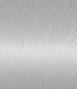 Detalle del acabado · FM6143 — Panel decorativo de pared SPC – Silver Brushed Metal