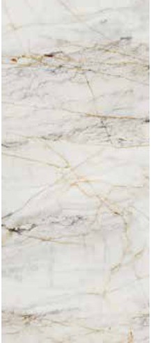 Vista del panel · R154 — Panel de pared SPC Rocko R154 Marble Gold — 4 mm