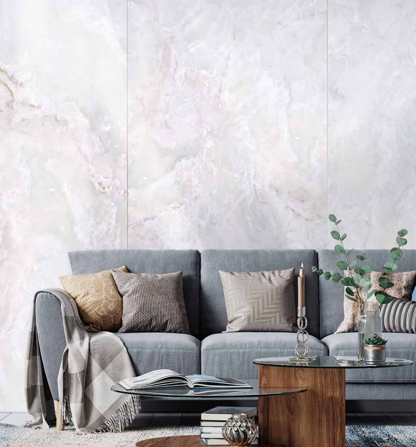 Idea de ambiente · imagen orientativa — Panel de pared SPC Rocko R195 Queensland Upala — 4 mm