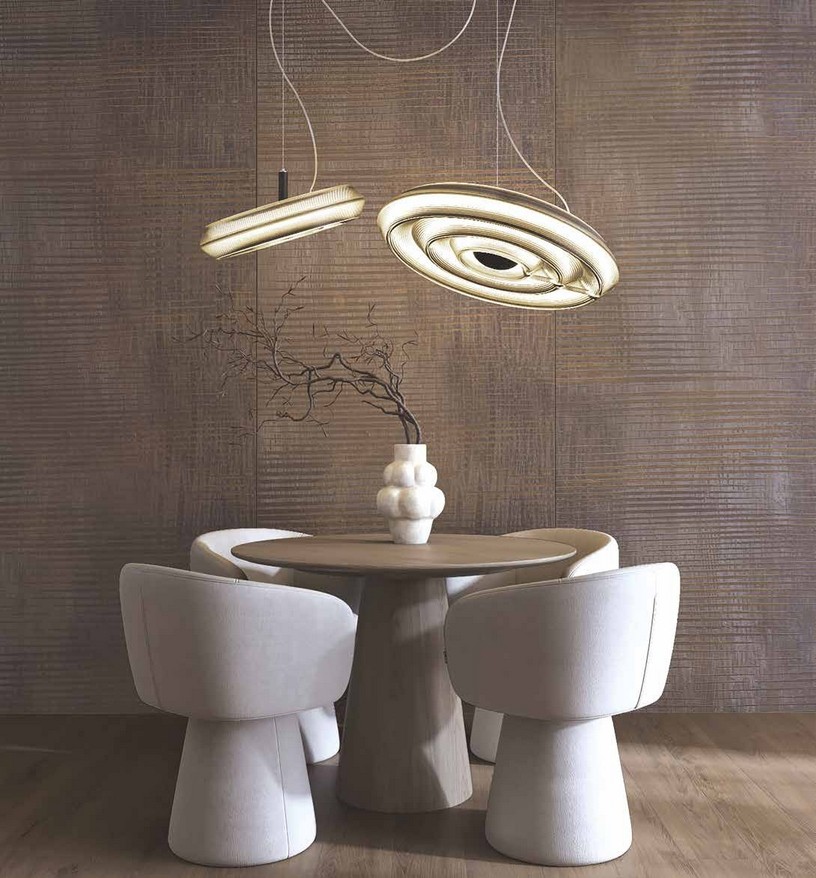 Idea de ambiente · imagen orientativa — Panel de pared SPC Rocko R257 Casa Tigris — 4 mm