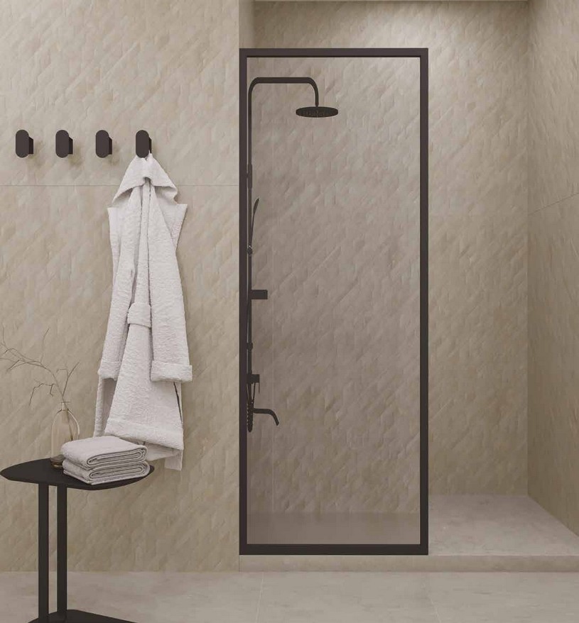 Idea de ambiente · imagen orientativa — Panel de pared SPC Rocko R262 Satin Velora — 4 mm