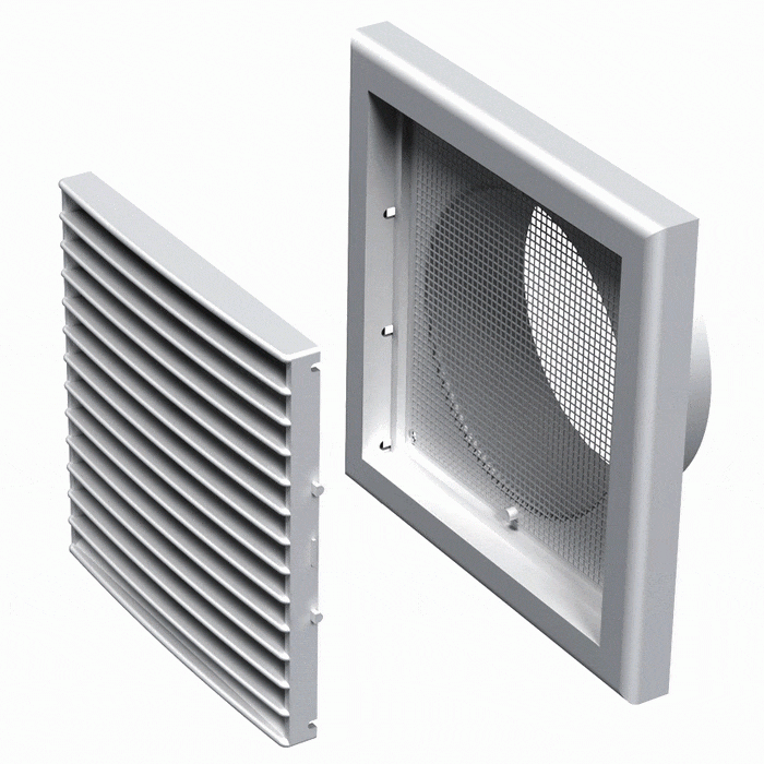  Grade de ventilação de plástico Vents MV 101 Vs